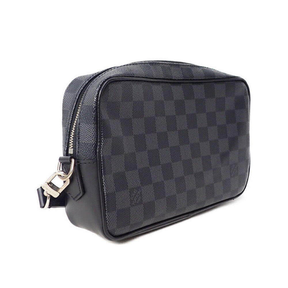 Louis Vuitton Bag Shoulder Kasai Pochette Damier Black Graphite